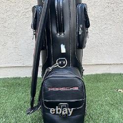 Porsche Black Golf Cart Bag