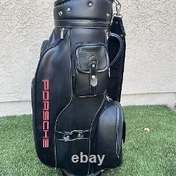 Porsche Black Golf Cart Bag