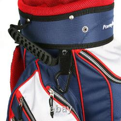 Powerbilt TPS 5400 USA Flag Cart Golf Bag NEW