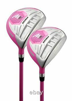 Precise M5+ Ladies 17 Piece Complete Right Hand Womens Golf Club Set with Cart Bag