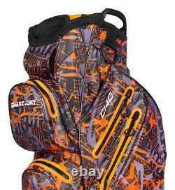 RADAR C140 Smart dry 100% Waterproof Golf Cart Bag Ultralightweight orange