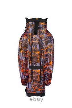 RADAR C140 Smart dry 100% Waterproof Golf Cart Bag Ultralightweight orange