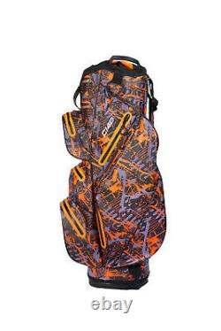 RADAR C140 Smart dry 100% Waterproof Golf Cart Bag Ultralightweight orange