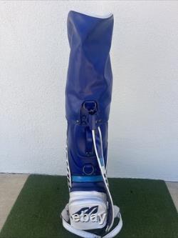 RARE 90s Vintage Mizuno Staff Tour Golf Cart Bag With Rain Cover