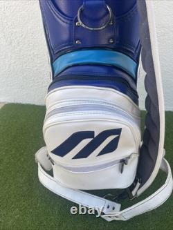 RARE 90s Vintage Mizuno Staff Tour Golf Cart Bag With Rain Cover
