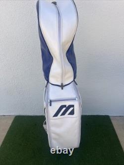 RARE 90s Vintage Mizuno Staff Tour Golf Cart Bag With Rain Cover