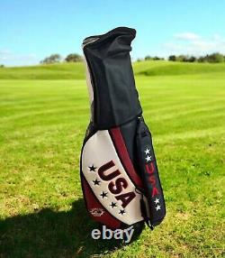 RARE Official 2004 RYDER CUP Golf Cart Bag Oakland Hills Embroidered w RC READ