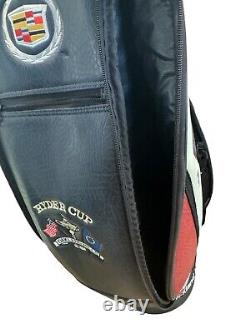 RARE Official 2004 RYDER CUP Golf Cart Bag Oakland Hills Embroidered w RC READ