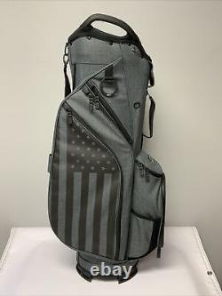 RARE Titleist Limited 2022 USA Stars and Stripes Grey/Black Cart 14 Bag NEW