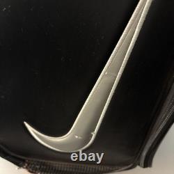 Rare Nike Golf Tour Staff Bag Black/Red VR Swoosh Premium Cart Bag READ