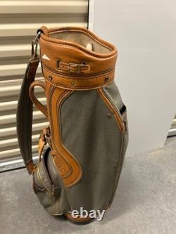 Rare Vintage Titlelist Golf Cart Bag Faux Leather