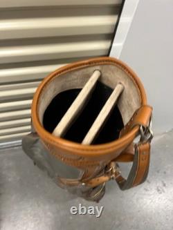 Rare Vintage Titlelist Golf Cart Bag Faux Leather