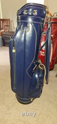 Ron Miller Cart Golf Bag Faux Alligator. BRAND NEW IN BOX