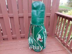SHARP-7 UP 10 GREEN 6 Way Staff Cart Golf Bag By MILLER GOLF CO. Collectable 2