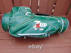 SHARP-7 UP 10 GREEN 6 Way Staff Cart Golf Bag By MILLER GOLF CO. Collectable 2