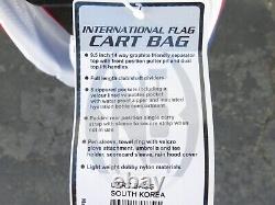 SOUTH KOREA 14 Way GOLF CART Bag + Rain Cover