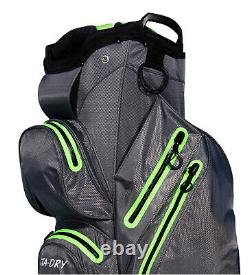 STA-DRY 100% Waterproof 14 WAY Golf Cart/Trolley Bag Ultralight G/L RP£279