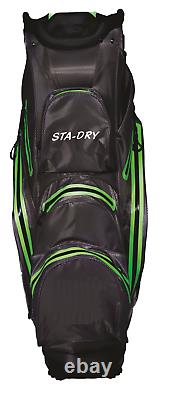 STADRY 100% Waterproof Golf Cart Bag Ultralightweight G/L