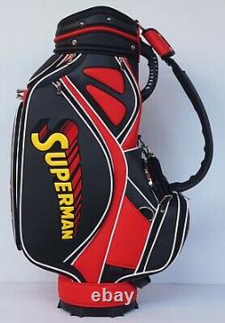 SUPERMAN GOLF BAG -Fully Customized with your name, your logo, your colors