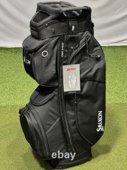 Srixon Golf 2025 Premium S3 Signature Series 14-Way Cart Bag Black/Black NEW