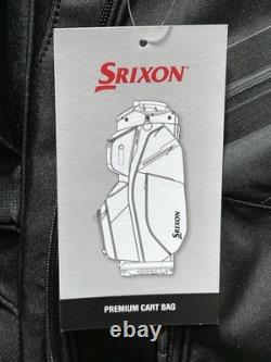 Srixon Golf 2025 Premium S3 Signature Series 14-Way Cart Bag Black/Black NEW