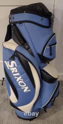 Srixon Golf Bag 14 Way Divider with Cart Loop! Blue, White, & Black