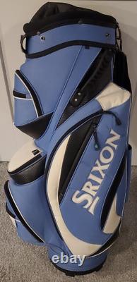 Srixon Golf Bag 14 Way Divider with Cart Loop! Blue, White, & Black