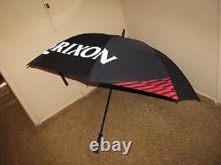 Srixon Premium 14-Way Golf Cart Bag Red, Black & White withMatching Umbrella