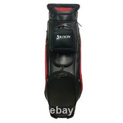 Srixon SRX Tour Cart Golf Bag 14 Way Divider Trolley Bag Black / Red 2021