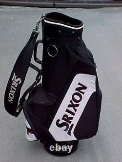 Srixon Staff / Cart 9 Black, White & Red used Golf Club Bag in Good Shape