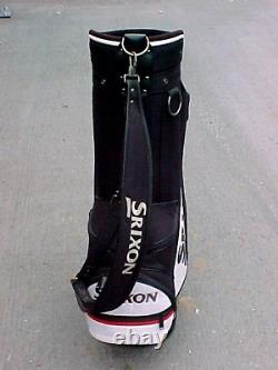 Srixon Staff / Cart 9 Black, White & Red used Golf Club Bag in Good Shape