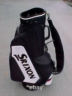 Srixon Staff / Cart 9 Black, White & Red used Golf Club Bag in Good Shape