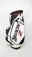 Srixon Z White/black/red Cart Golf Bag With Rain Hood