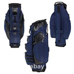 Subtle Patriot Covert Golf Cart Bag for ridingwith 15 clubs / dividers USA Blue