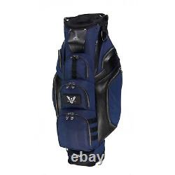 Subtle Patriot Covert Golf Cart Bag for ridingwith 15 clubs / dividers USA Blue