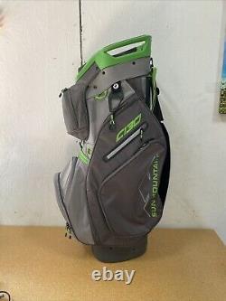 Sun Mountain 2020 C-130 5-Way Golf Cart Bag Gray/Green