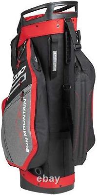 Sun Mountain 2021 C-130 Golf Cart Bag Red/Grey