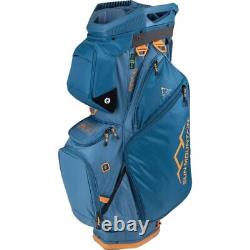 Sun Mountain 2024 C-130 5 Way Cart Golf Bag 240333 Harbor/Spruce/Ochre