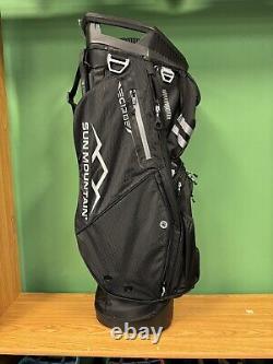 Sun Mountain 2024 C-130 Golf Cart Bag 14-Way Cart Bag BLACK