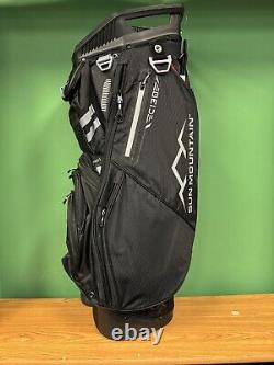 Sun Mountain 2024 C-130 Golf Cart Bag 14-Way Cart Bag BLACK