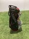 Sun Mountain 2024 C-130 Golf Cart Bag 14-way Cart Bag Black / Red / Gray