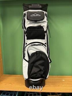 Sun Mountain 2024 C-130 Golf Cart Bag 14-Way Cart Bag White / Black