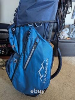Sun Mountain 2025 Maverick Golf Cart Bag Navy-Cavalry, Open Box