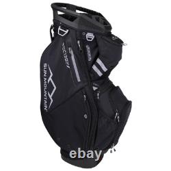 Sun Mountain C-130 5-Way Black Cart Golf Bag