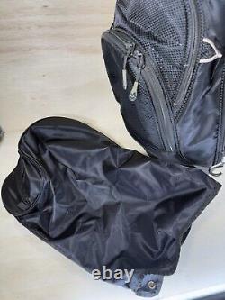 Sun Mountain C-130 Black Cart Bag 14 Way With Rain Cover