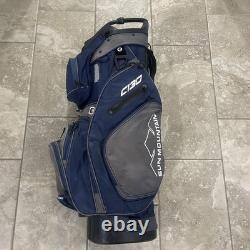 Sun Mountain C-130 Blue Cart Bag 14-way Top Great Shape