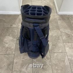 Sun Mountain C-130 Blue Cart Bag 14-way Top Great Shape
