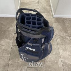 Sun Mountain C-130 Blue Cart Bag 14-way Top Great Shape