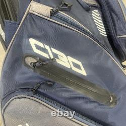 Sun Mountain C-130 Blue Cart Bag 14-way Top Great Shape