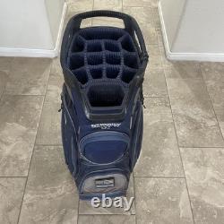 Sun Mountain C-130 Blue Cart Bag 14-way Top Great Shape